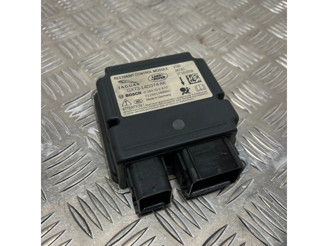 Блок подушек безопасности GX7314D374AK, 0285013670 Jaguar XF X260