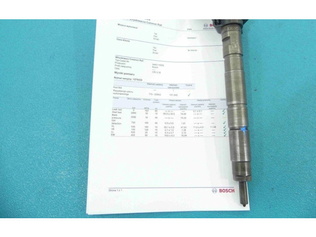 Vstřikovač 0445115052, IMPRK1270224   Audi Q7 4L     