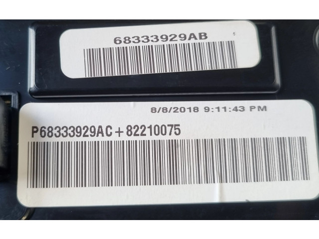 Блок управления климат-контролем 68333929AB, 68333929AC   Jeep Grand Cherokee