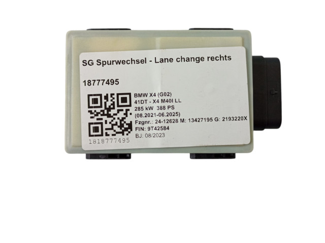 Датчик слепых зон 66325A84CF7, 5A84CF7 BMW X3 G01