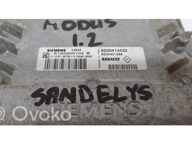Řídící jednotka S120200102B, 8200414422 Renault Modus 2005