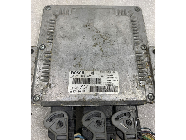 Řídící jednotka 9663447480, 0281012463 Peugeot 807 2005