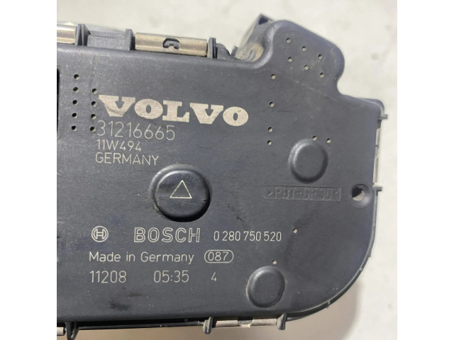 Дроссель       Volvo V70  2008 - 2013 года   