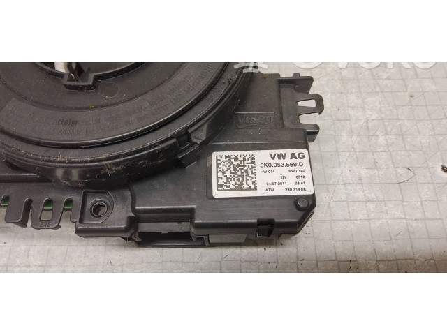 Полоса надувных подушек (кольцо srs) 5K0953569D, 280314DE   Skoda Octavia Mk2 (1Z)