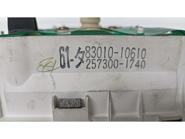 Přístrojová deska Toyota Starlet (P70) III 1986 83010-10610