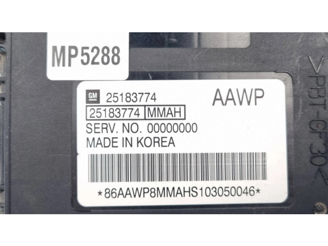 Блок управления двигателя 25183774 Chevrolet Spark