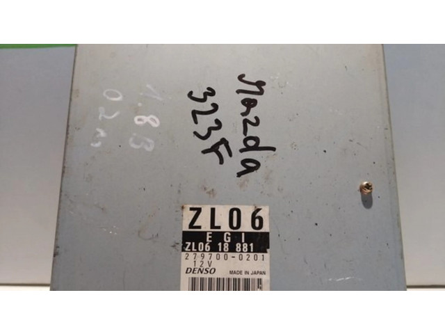 Блок управления двигателя 279700201, ZL0618881 Mazda 323