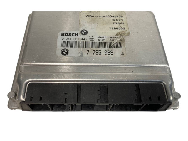 Řídící jednotka 7785098, 7786565 BMW 3 E46 2000