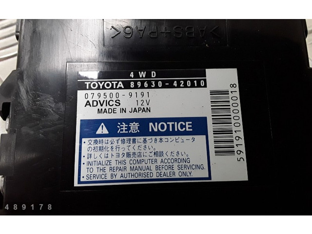 Блок управления коробкой передач 8963042010   Toyota RAV 4 (XA30)