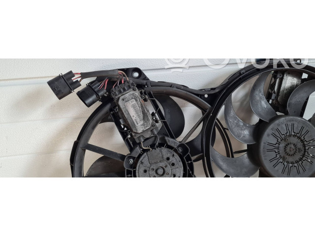 Вентилятор радиатора 4F0121003AC, 0130307112 Audi A6 S6 C6 4F