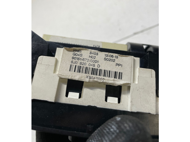 Блок управления климат-контролем 5J0820045D, X8047002 Skoda Fabia Mk2 (5J)