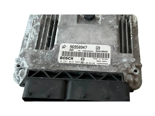 Řídící jednotka 96950947, 0281015569 Chevrolet Captiva 2010