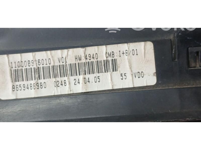 Панель приборов 9659486980, 110008916010 Citroen Xsara Picasso