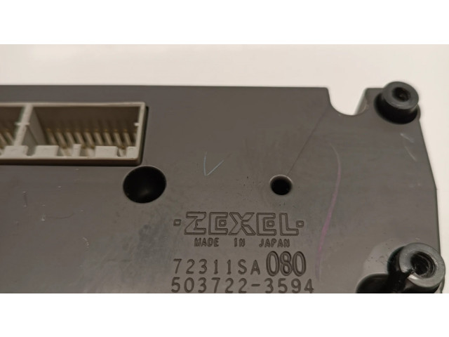 Блок управления климат-контролем 72311SA080, 5037223594   Subaru Forester SG