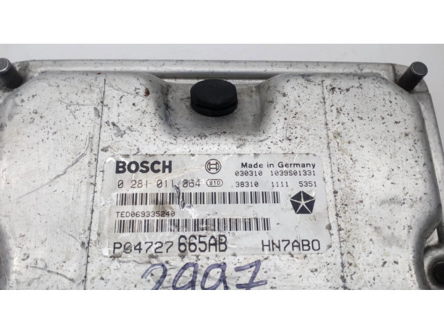 Řídící jednotka 0281011064, P04727665AB Chrysler Voyager 2001