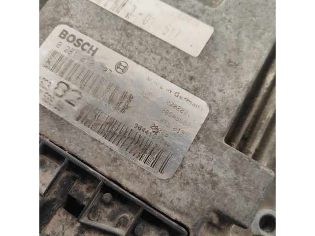 Řídící jednotka 9644157380, 0281010707 Peugeot 206 CC 2003