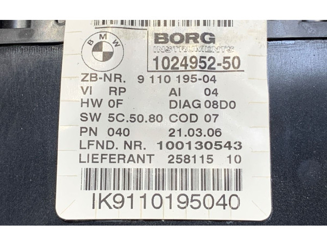 Přístrojová deska BMW 1 E81 E87 2004 9110195