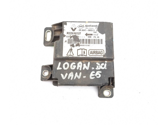 Блок подушек безопасности 28404796033, 8201163278   Dacia Logan VAN