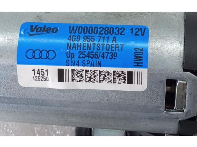 Моторчик заднего дворника 4G9955711A, W000026948 Audi Q3 8U