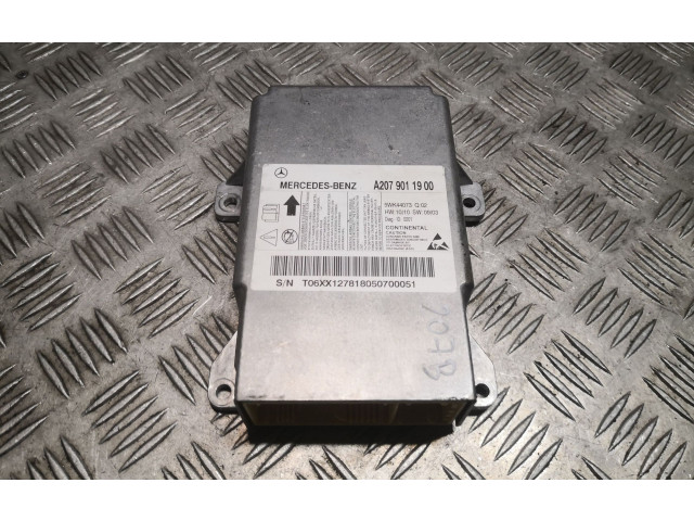 Блок управления надувных подушек 2079011900, A2079011900   Mercedes-Benz E C207 W207    