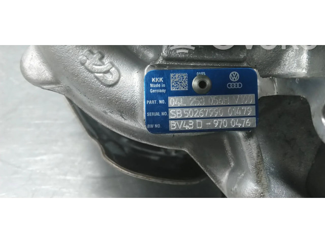 Turbodmychadlo Нагнетатель 04L253056H, 04L253056C Audi A6 S6 C7 4G CNH
