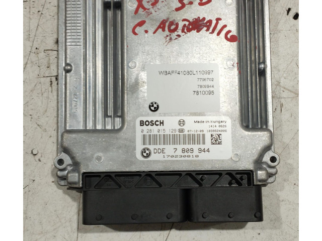 Řídící jednotka 0281015129, 0281015129 BMW X5 E70 2008