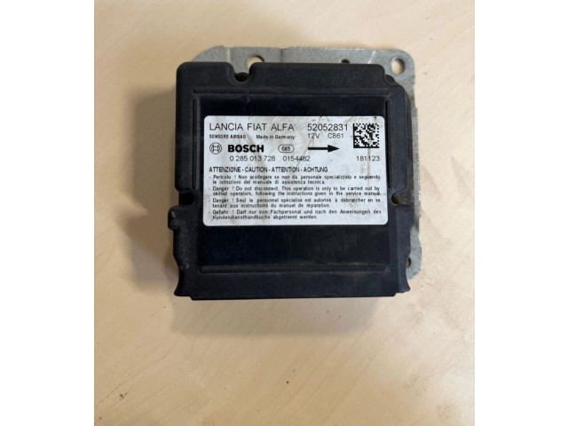 Блок подушек безопасности 52052831, 0154482   Lancia Ypsilon