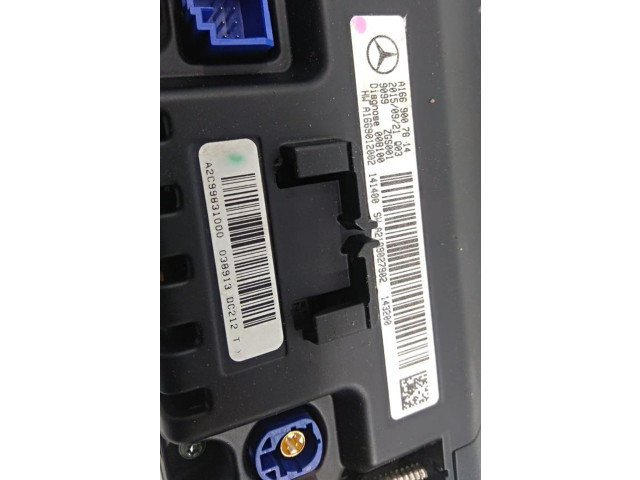 Дисплей    A1669007814   Mercedes-Benz A W176