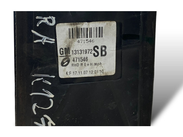 Zpětné zrcátko pravé Opel Zafira B 2008 13131972, K1274