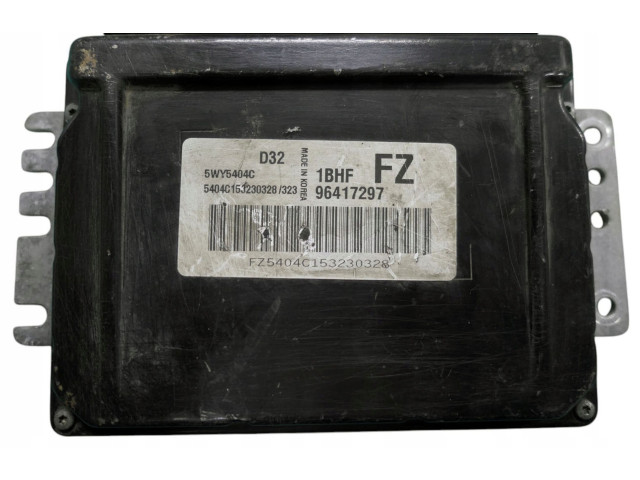 Блок управления двигателя 96417297, 5WY5404C   Chevrolet Matiz