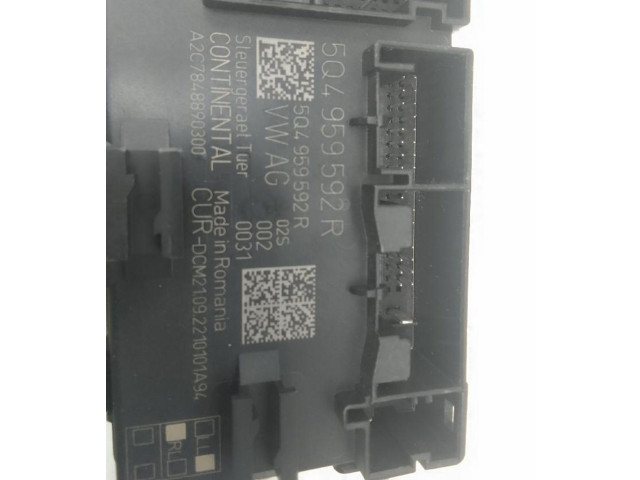 Блок управления 5Q49592R Skoda Karoq