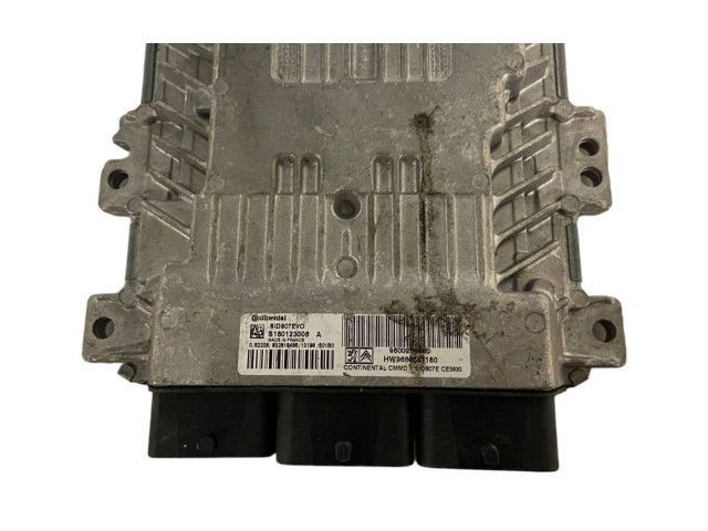 Блок управления двигателя S180123008A, 9666681180   Citroen C4 II