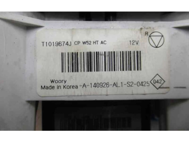 Блок управления климат-контролем T1019674J   Dacia Logan II