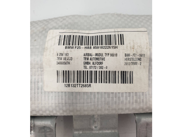 Боковая подушка безопасности 9182226 BMW X3 F25