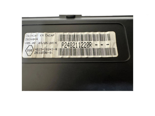 Přístrojová deska Mercedes-Benz Citan W415 2014 P248211220R, NS23416043R