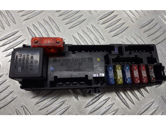 Pojistková skříňka 0005400072 Mercedes-Benz C W202 1999