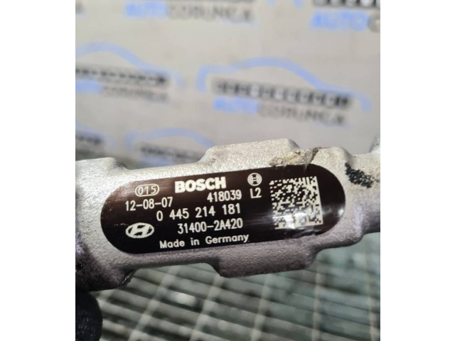 Vstřikovací lišta 0445214181, 314002A420 Hyundai ix35 D4FD