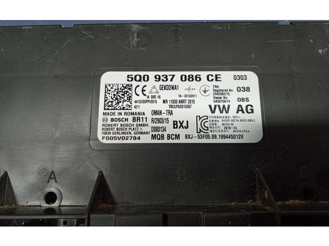 Блок комфорта 5Q0937086CE, 5Q0937086CE   Skoda Kodiaq   