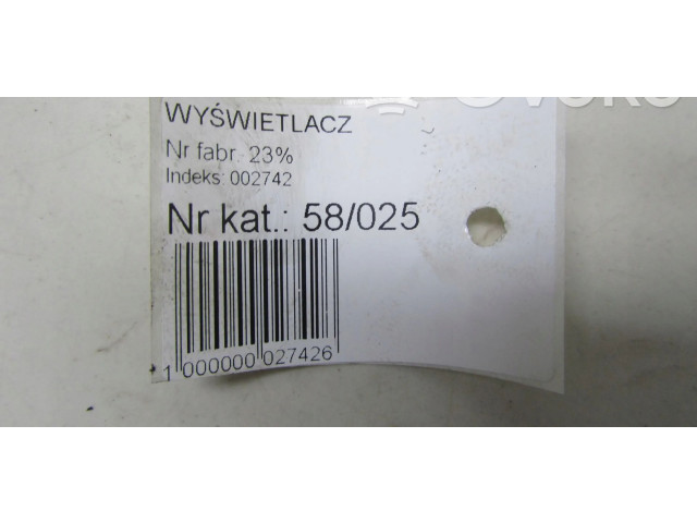 Дисплей       Renault Trafic II (X83)