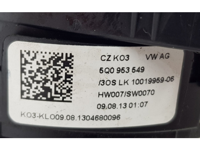 Подрулевой шлейф SRS 5Q0953549, 5Q0953549   Volkswagen Golf VII