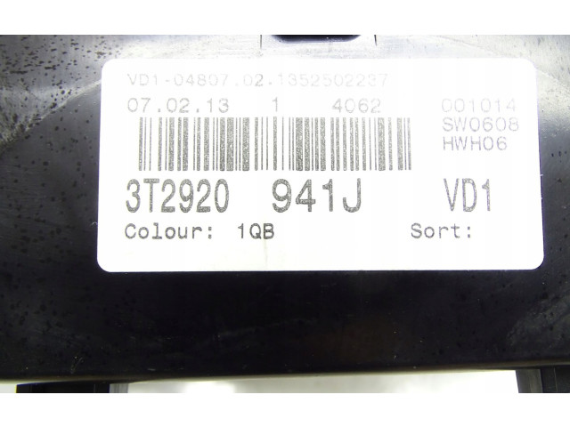Панель приборов 3T2920941J Skoda Superb B6 (3T)