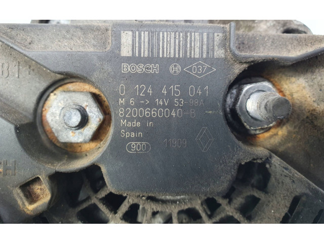 Генератор 0124415041 Dacia Sandero