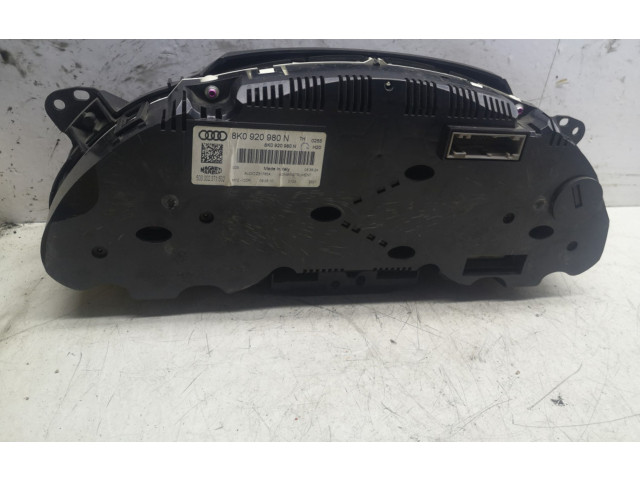 Спидометр (приборный щиток) 8K0920980N, 503002371502 Audi A4 S4 B8 8K