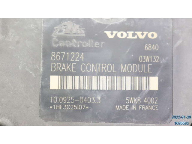 Блок подушек безопасности 8671455   Volvo XC70