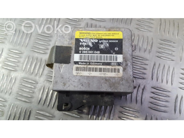 Блок подушек безопасности 9148799, 0285001048 Volvo 850