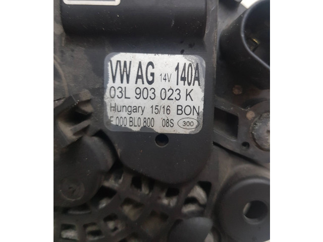 Генератор 03L903023K, F000BL0800   Audi A3 S3 8V      