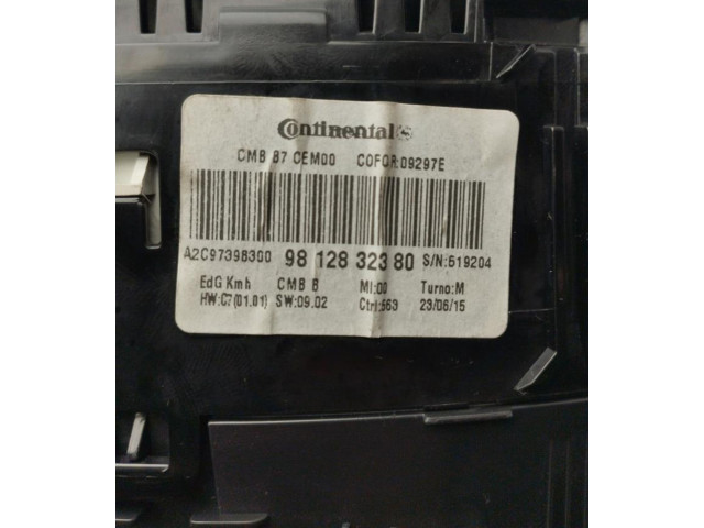 Панель приборов 9812832380 Citroen C4 I