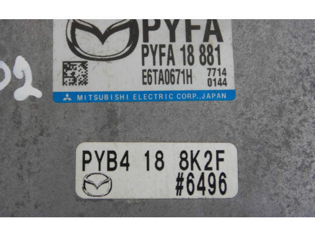 Блок управления двигателем Блок управления PYFA18881, PYFA Mazda CX-5 II