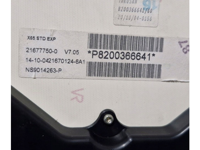 Přístrojová deska Renault Thalia I 2005 P8200366641, P8200366641