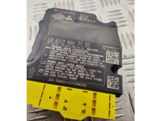 Блок подушек безопасности A2139007105   Mercedes-Benz E W213